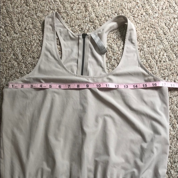 Athleta Revive Wide Leg Cream Halter Jumpsuit - Picture 11 of 13